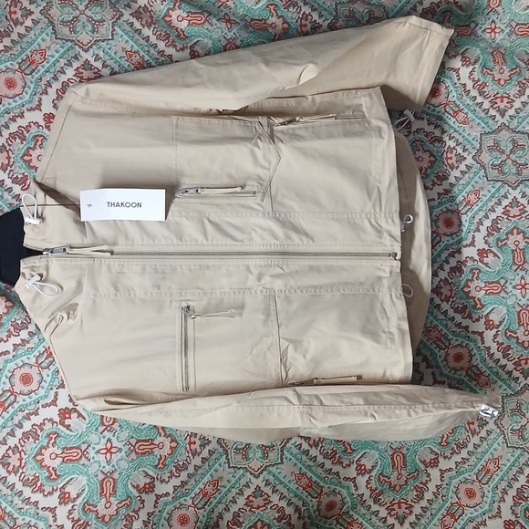 NWT Thakoon Cotton Tactical Jacket, Size XS - Picture 13 of 13
